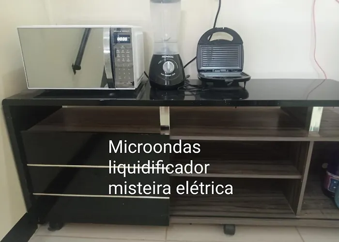 Flat Com 2 Quartos Ar E Uma Vista Espetacular Na Area Central De Gv Com Cozinha Completa-Bom P Grupos Ou Familias Ou Empresas